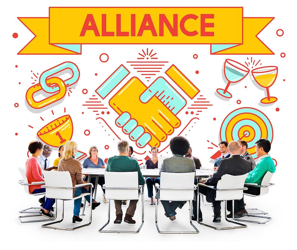 Alliance Team Together Collaboration Partnership Concept