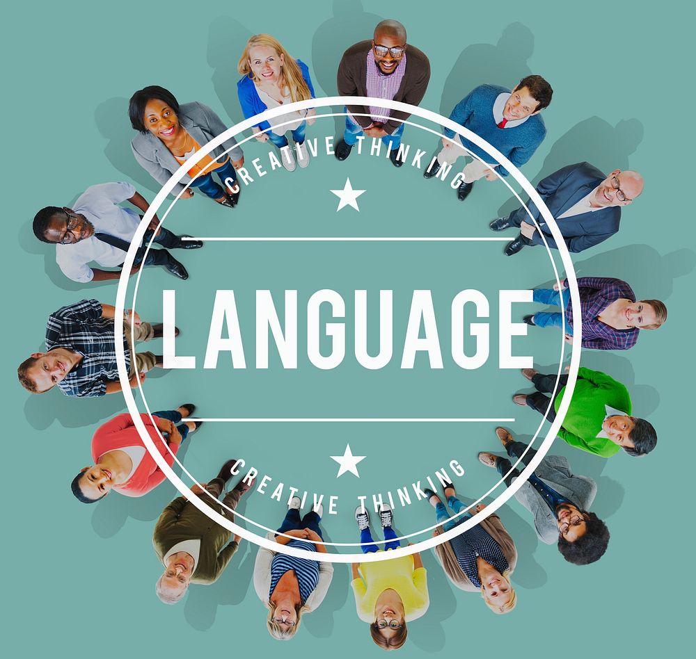 Diversity Group People Language Diversity Concept