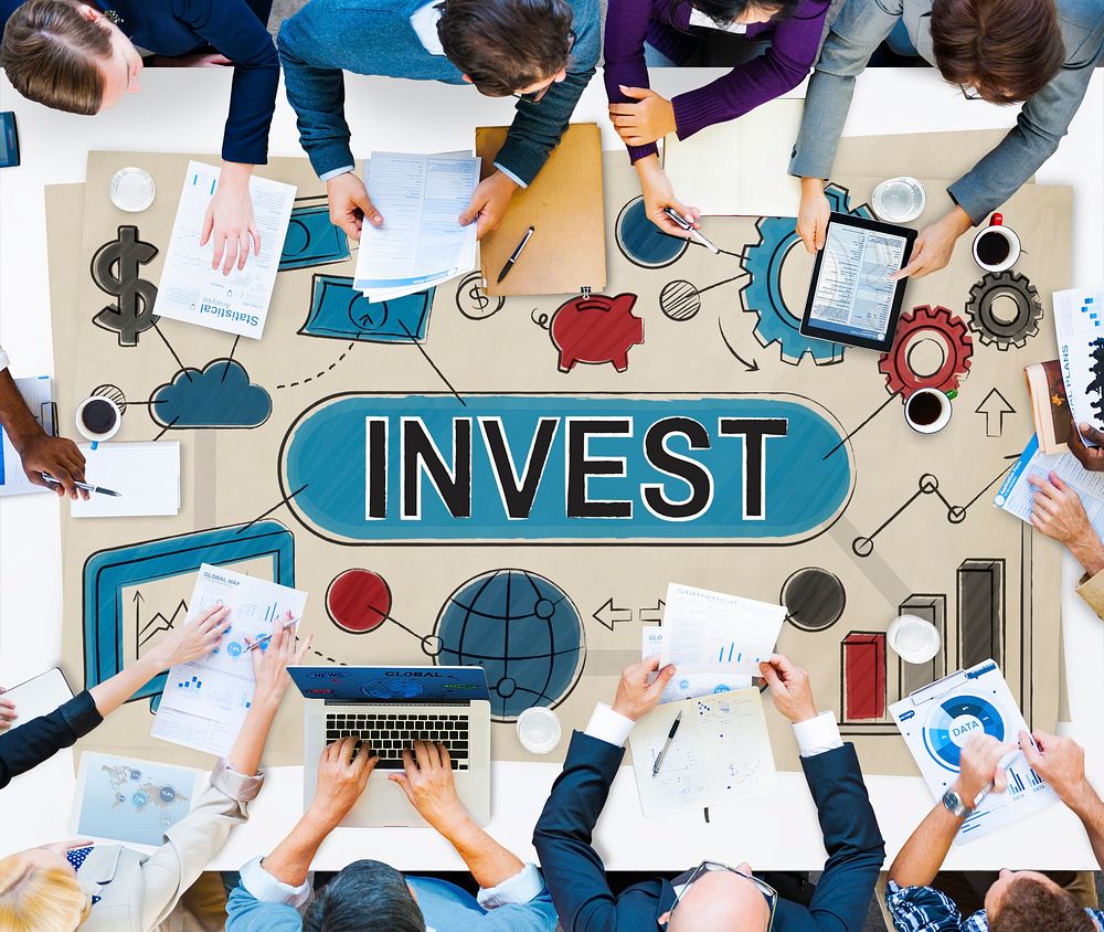 Invest Investment Business Economy Finance Concept