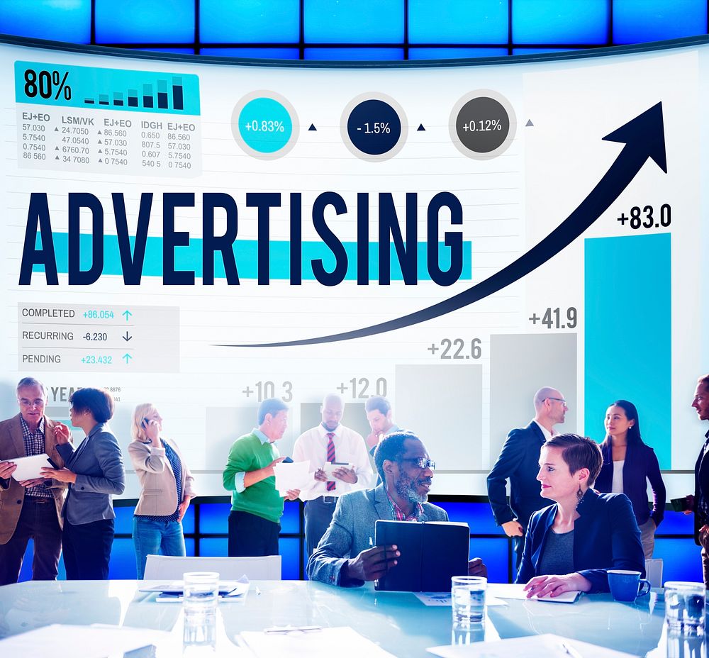 Advertising Advertise Branding Commercial Marketing Concept