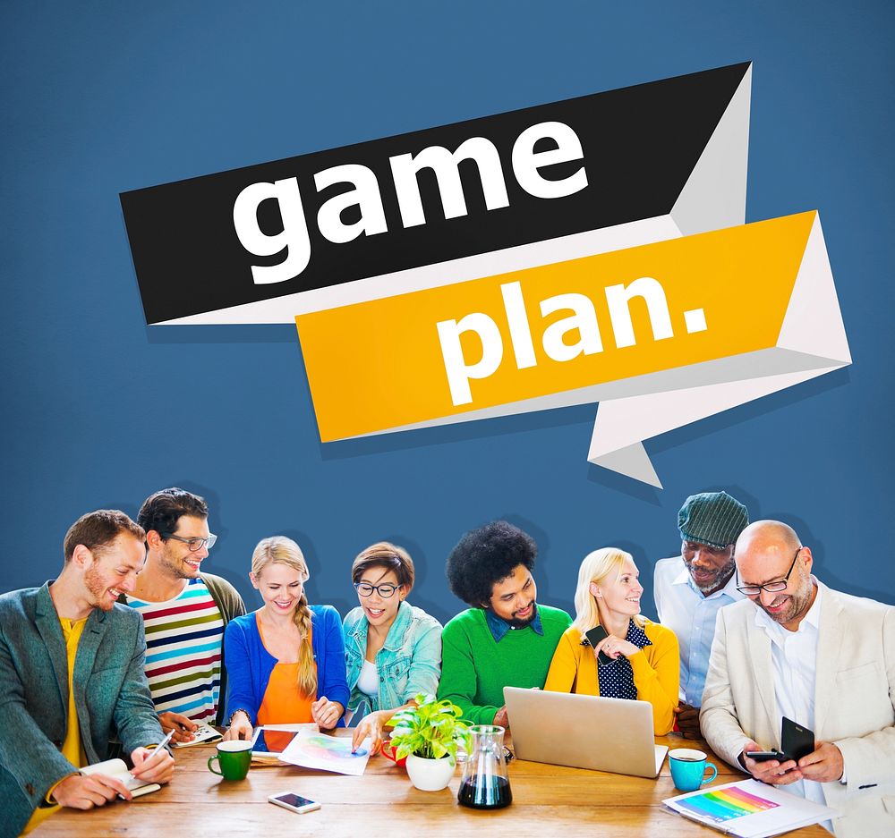 Game Plan Planning Strategy Direction Goal Solution Concept