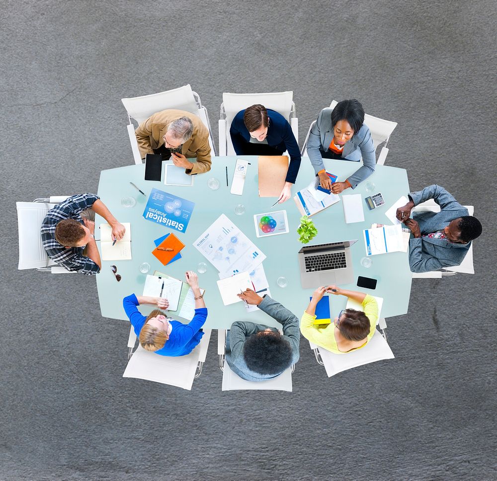 Business People Working Office Meeting Concept