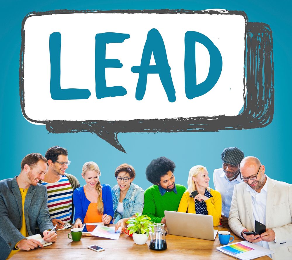Lead Leadership Director Coach Boss Concept