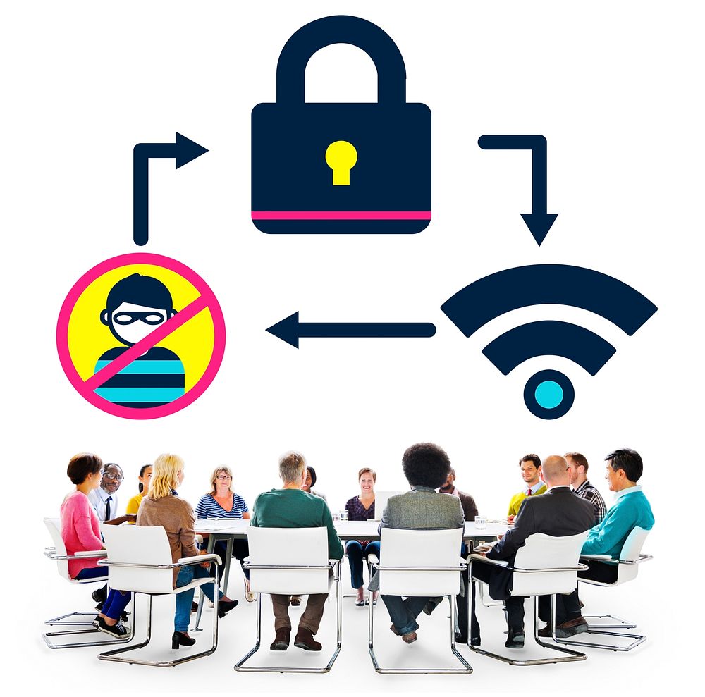 Online Security Protection Networking Privacy Concept