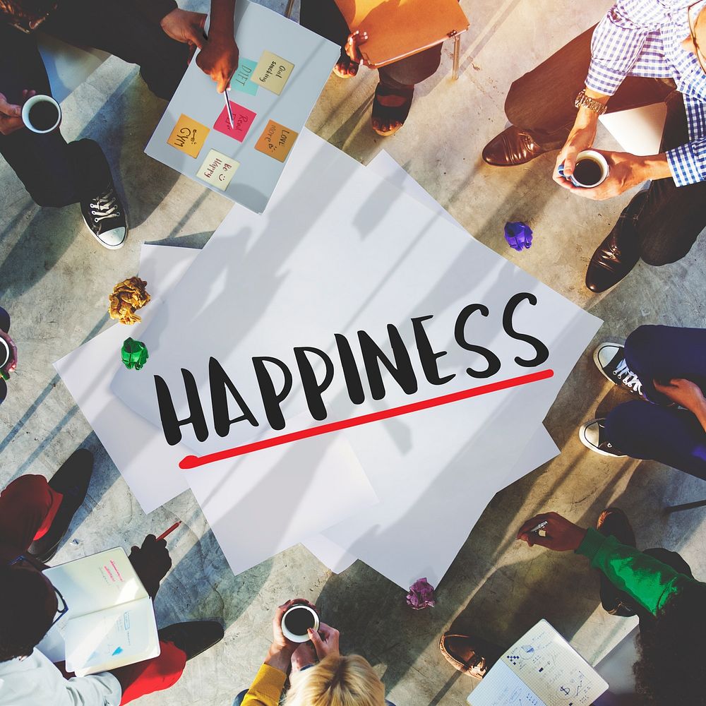 Happiness Positivity Mindset Thinking Wellness Concept
