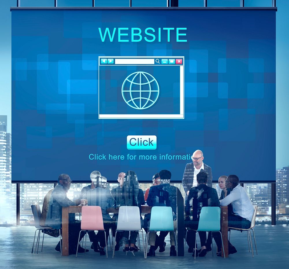 SEO Online Website Web Hosting Technology Concept