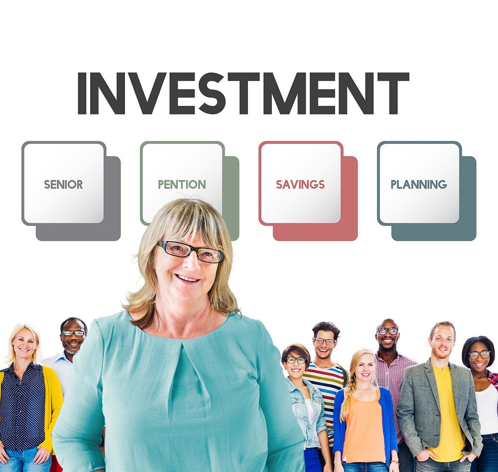 Retirement Plan Budget Investment Concept