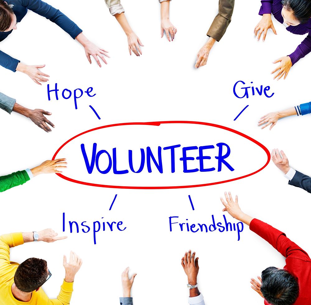 Volunteer Support Care Assistance Help Concept