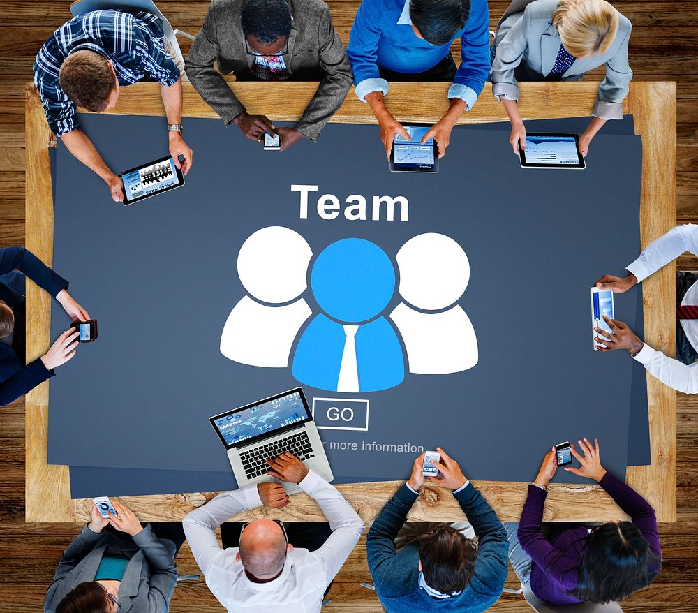 Team Teamwork Connection Partnership Togetherness Concept