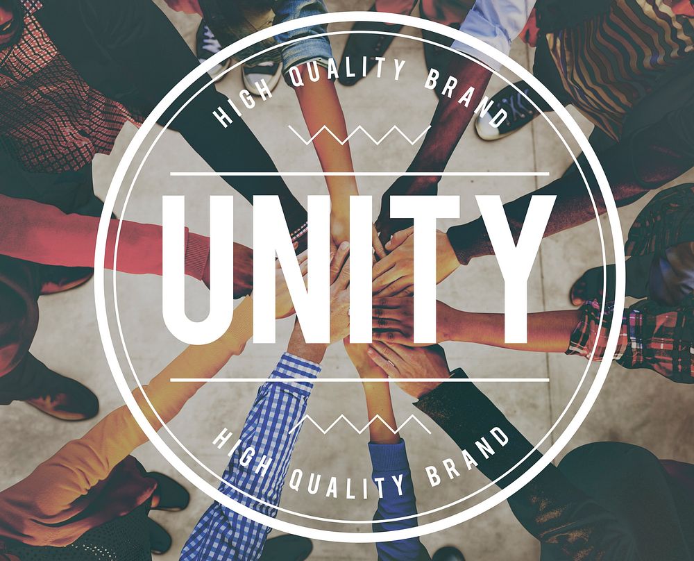 Unity Cooperation Community Support Union Concept