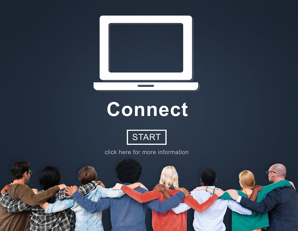 Connect Online Internet Social Media Concept