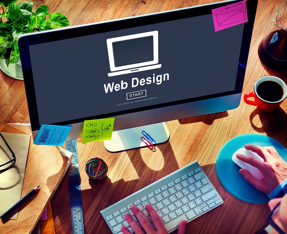 Web Design Homepage Internet layout Software Concept