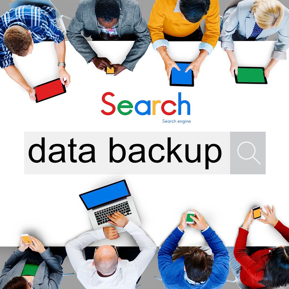 Data Backup Copying Archiving Storage Technology Concept