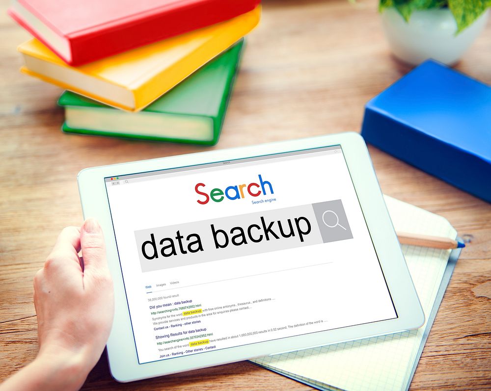Data Backup Copying Archiving Storage Technology Concept