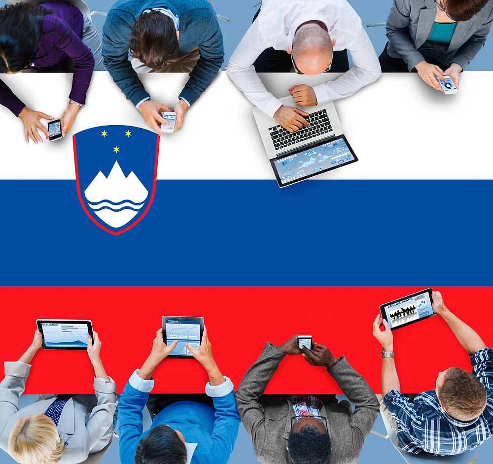 Slovania National Flag Government Freedom LIberty Concept