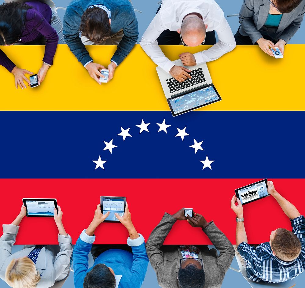 Venezuela National Flag Government Freedom LIberty Concept