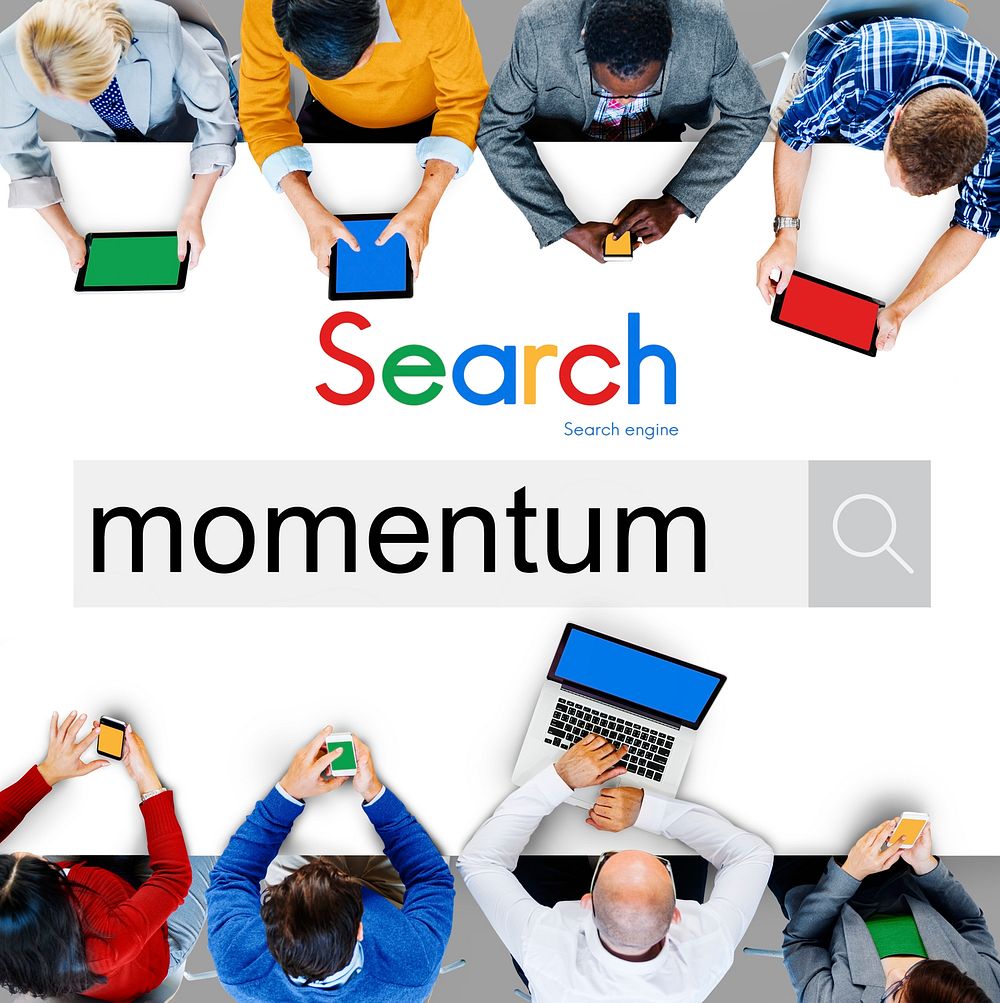 Momentum Business Motion Speed Startup Concept