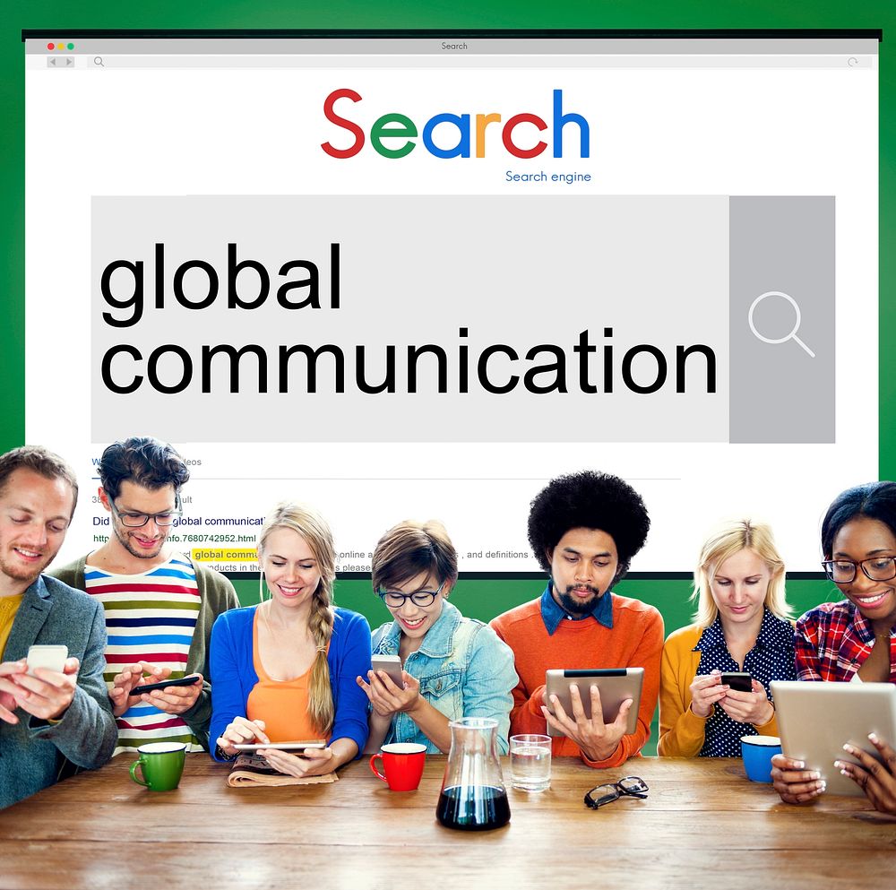 Global Communication Business Community Concept