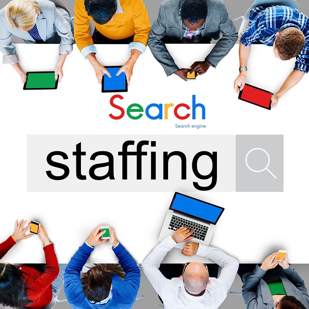 Staffing Human Resources Hiring Recruitment Company Concept