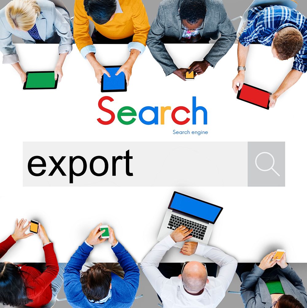 Export Freight Logidtics Marketing Shipping Supply Concept