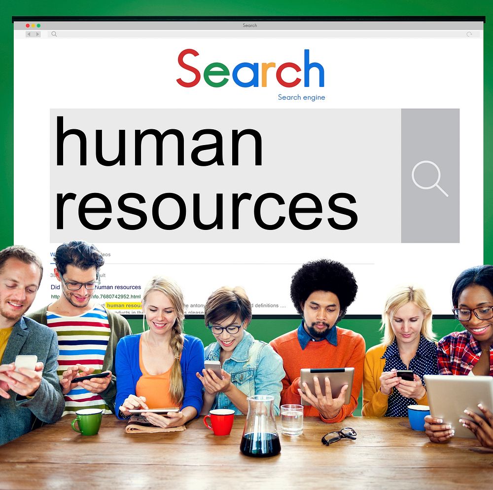 Huma Resources Jobs Employee Career Concept