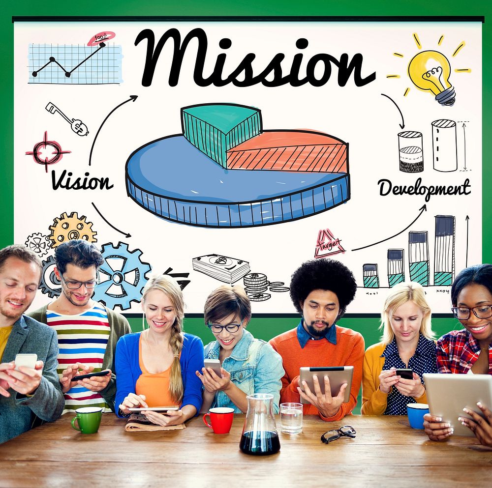 Mission Target Aspirations Motivation Goals Concept