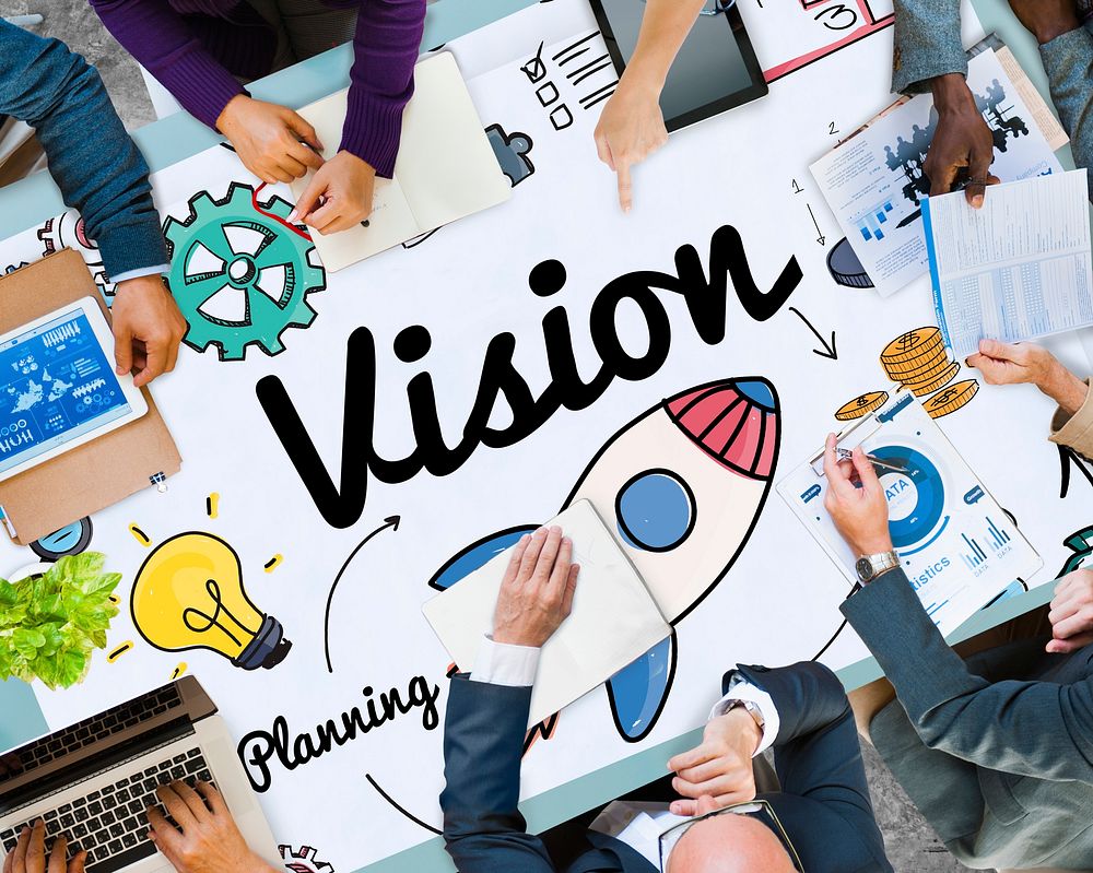 Vision Target Mission Goal Startup Concept