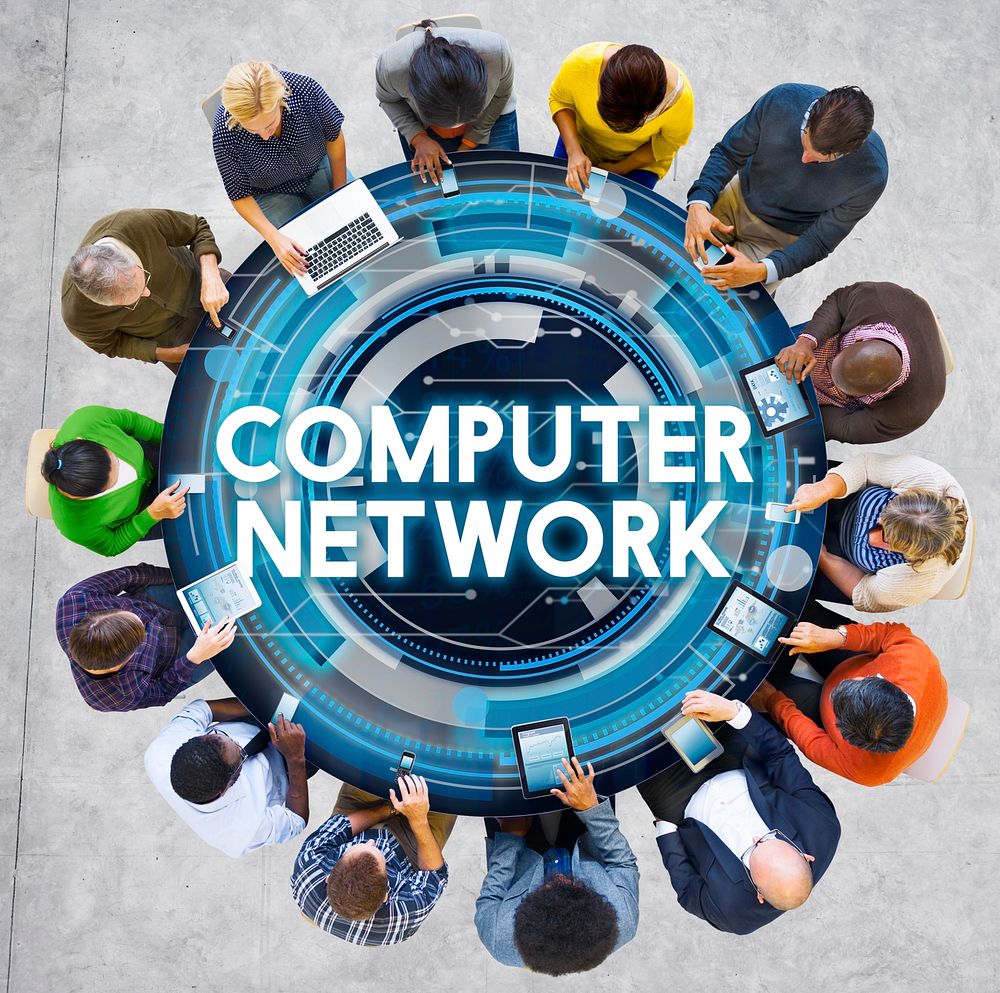 Computer Network Connection Globalization Networking Concept