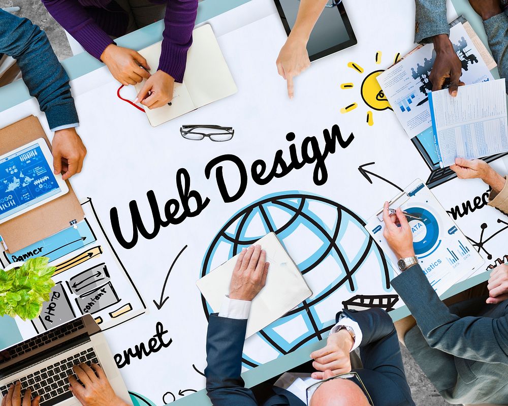 Web Design Programming Homepage Website Concept