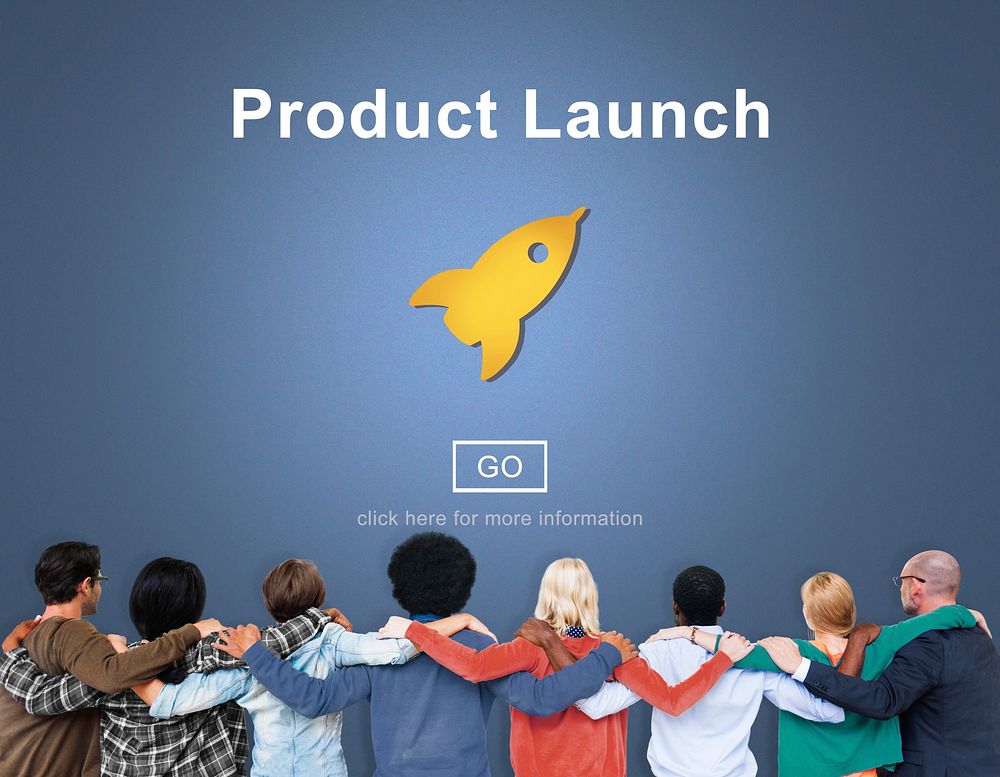 New Product Launch Marketing Commercial Innovation Concept