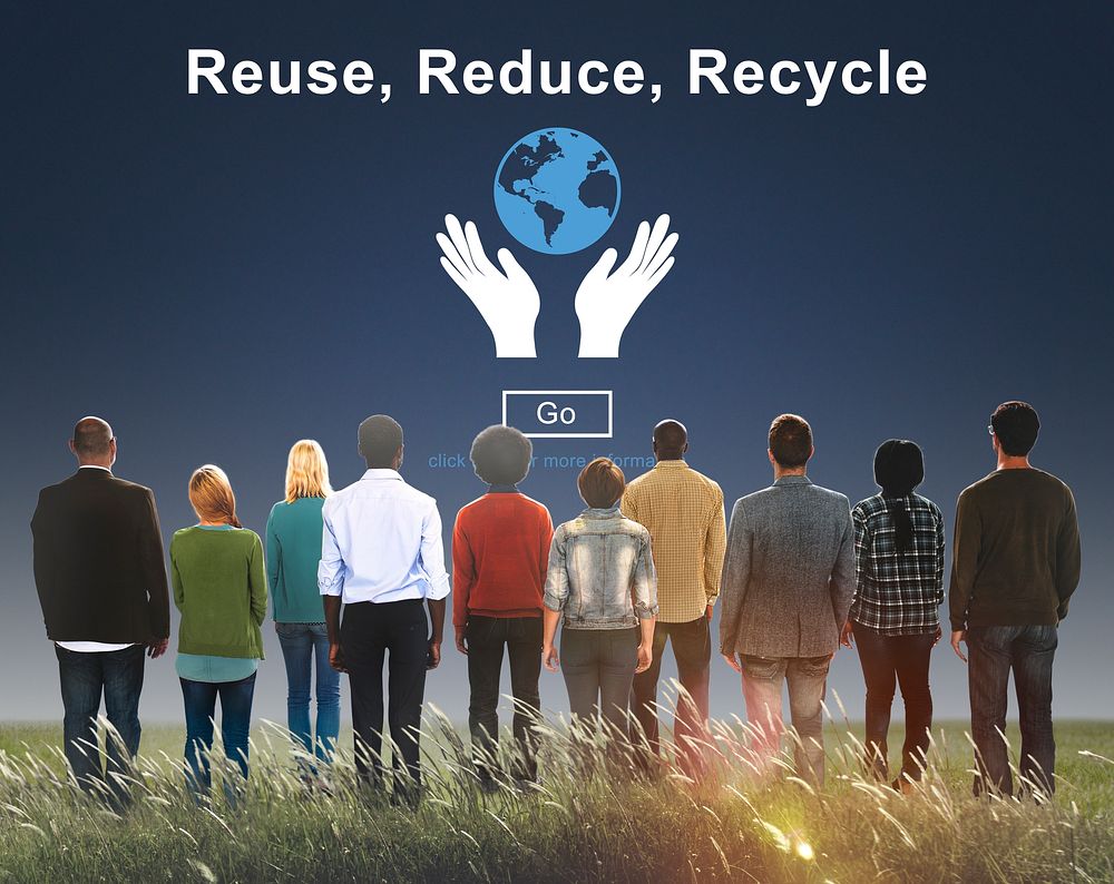 Reuse Reduce Recycle Sustainability Ecology Concept