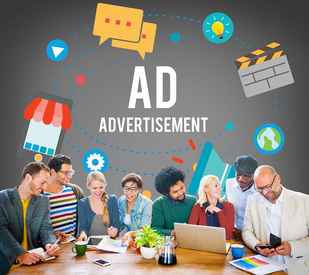 Ad Advertisement Marketing Commercial Concept