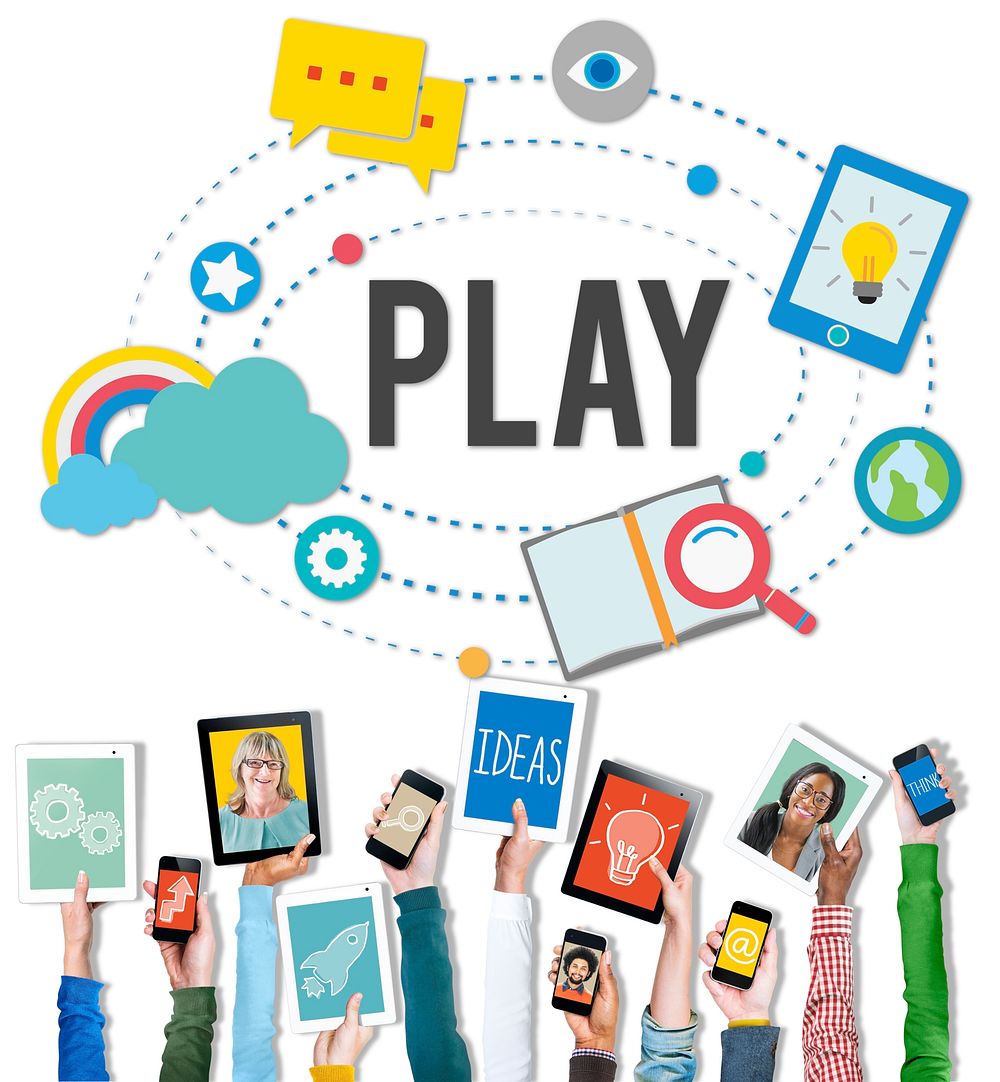 Play Playful Enjoyment Imagination Create Concept