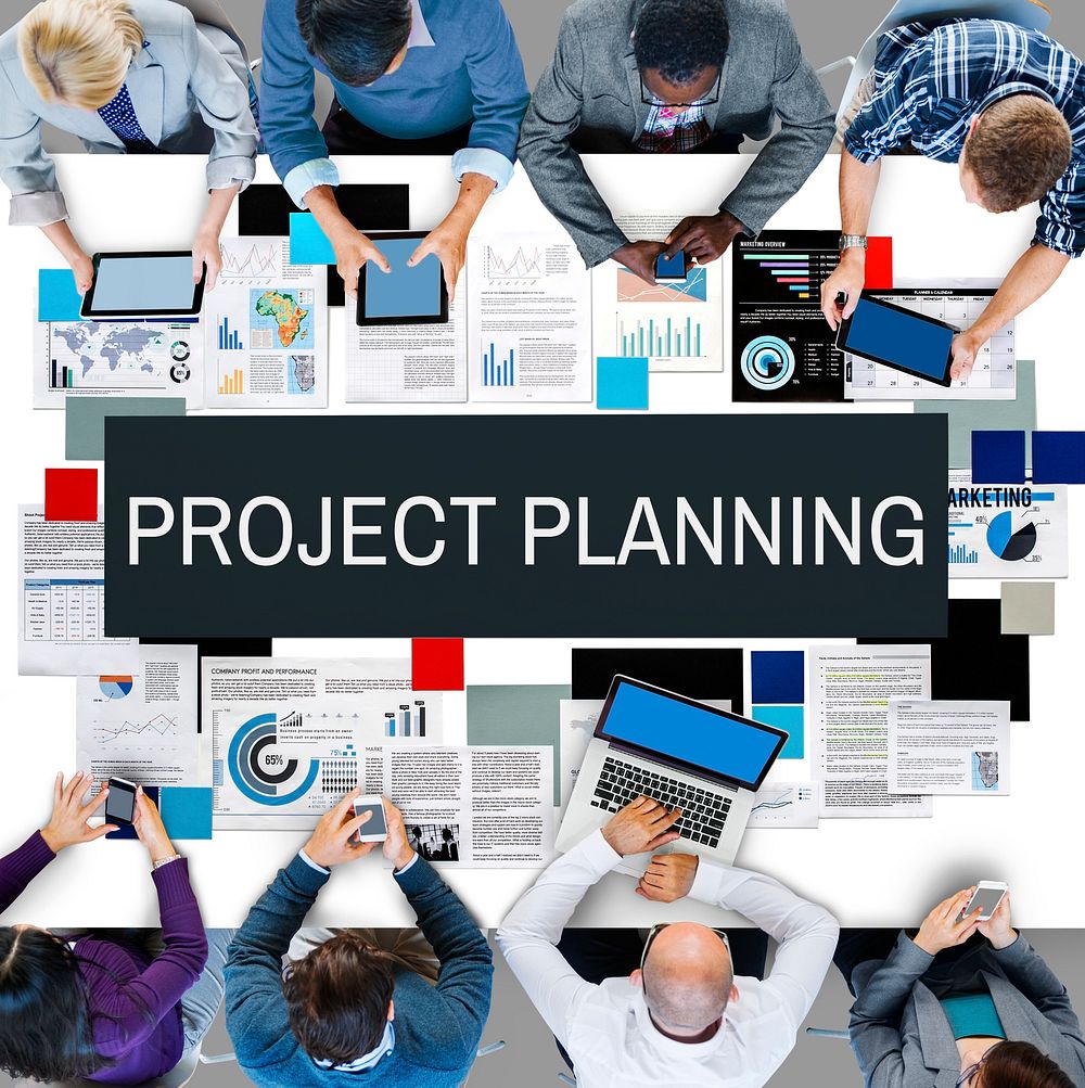 Project Planning Information Explaining Ideas Concept