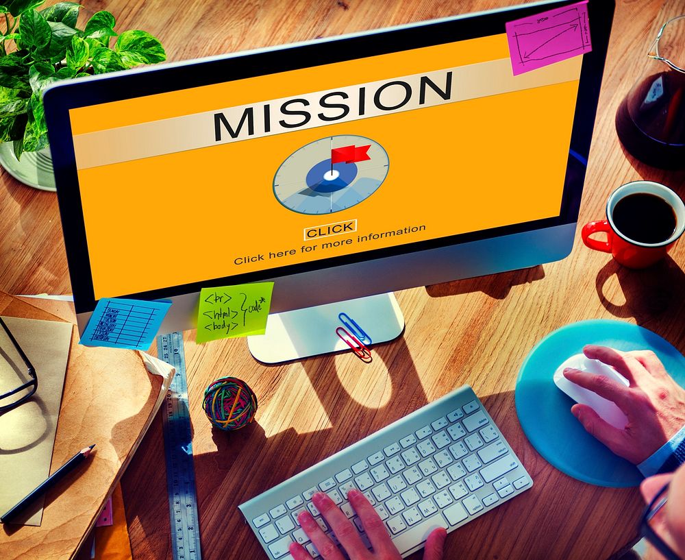 Mission Aim Goals Motivation Strategy Target Concept