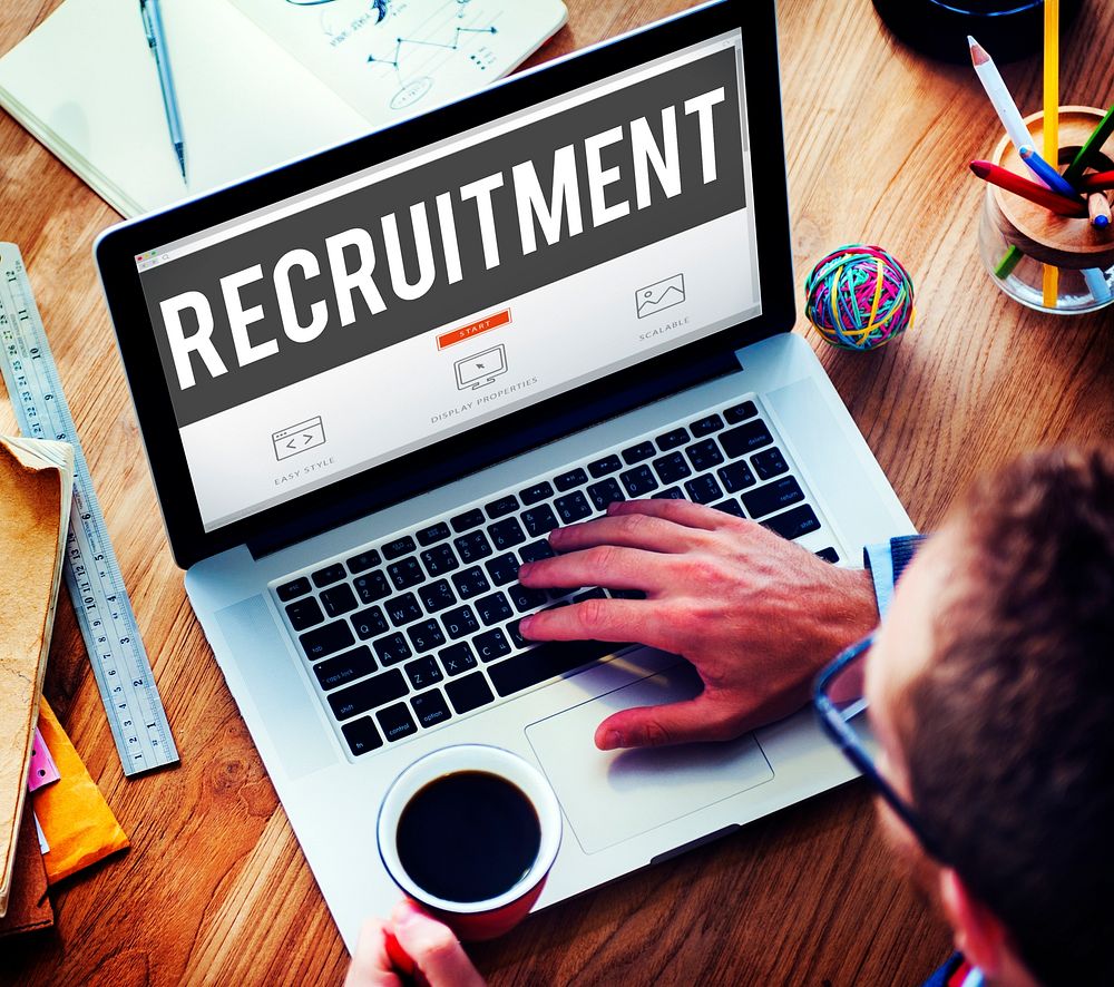 Recruitment Employment Hiring Human Resource Concept