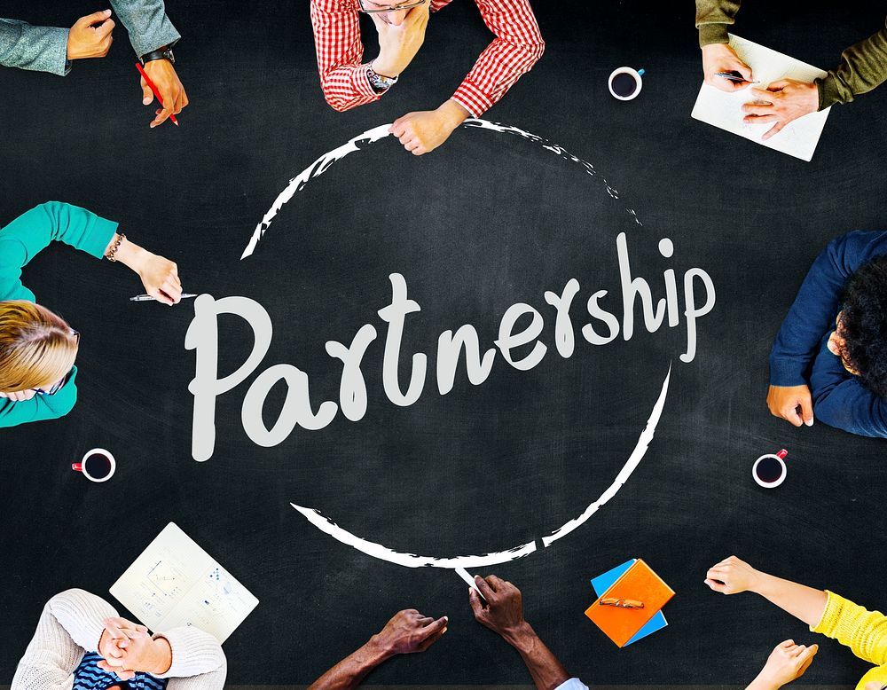 Partnership Connection Cooperation Motivation Partner Concept