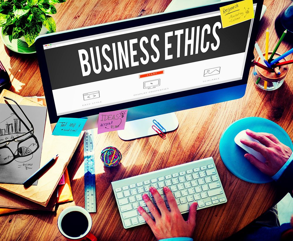 Business Ethics Honesty Ideology Responsibility Strategy Concept