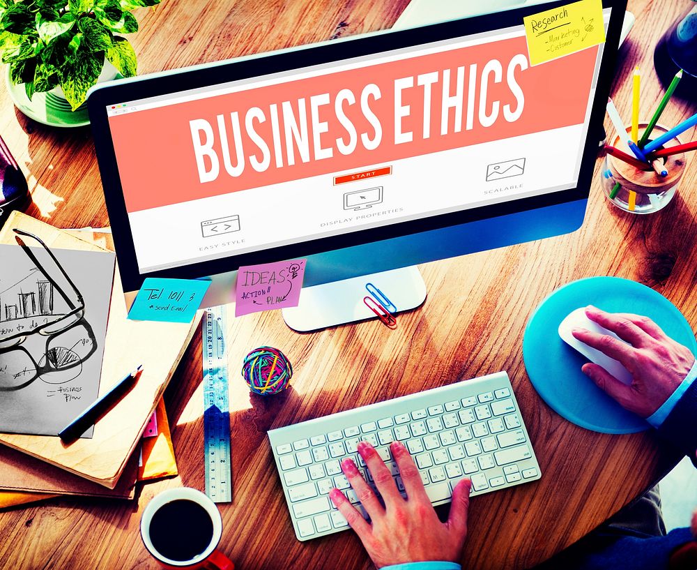 Business Ethics Honesty Ideology Responsibility Strategy Concept