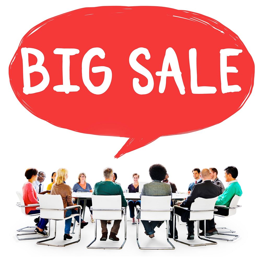 Big Sale Bonus Buying Cheap Discount Promotion Concept