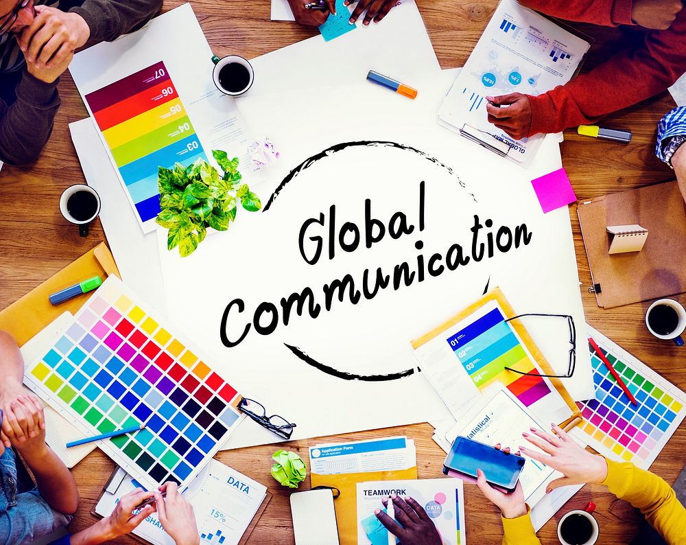 Global Communication Globalization Connection Communicate Concept