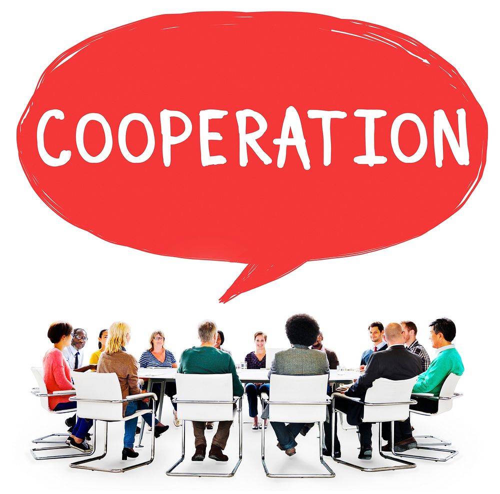 Cooperation Partnership Teamwork Connection Concept