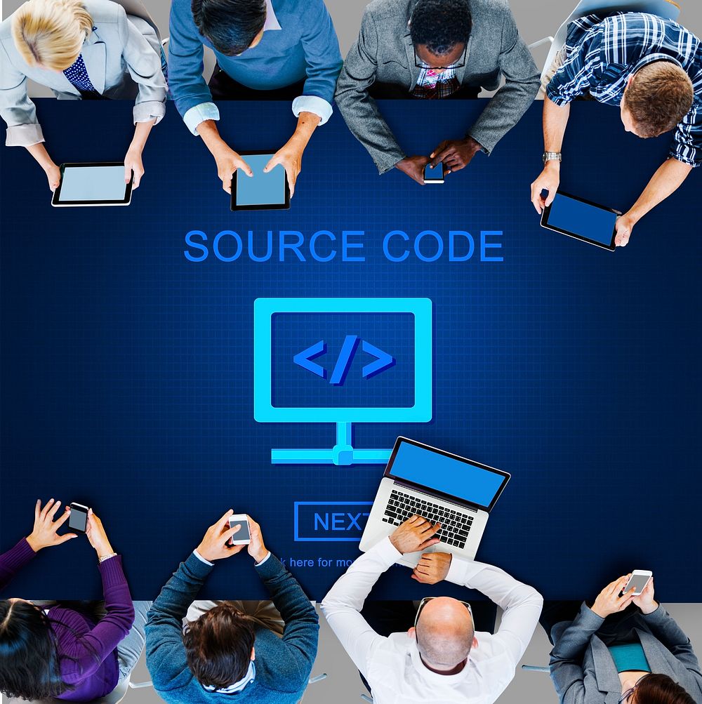 Source Code System PHP Open Source Concept