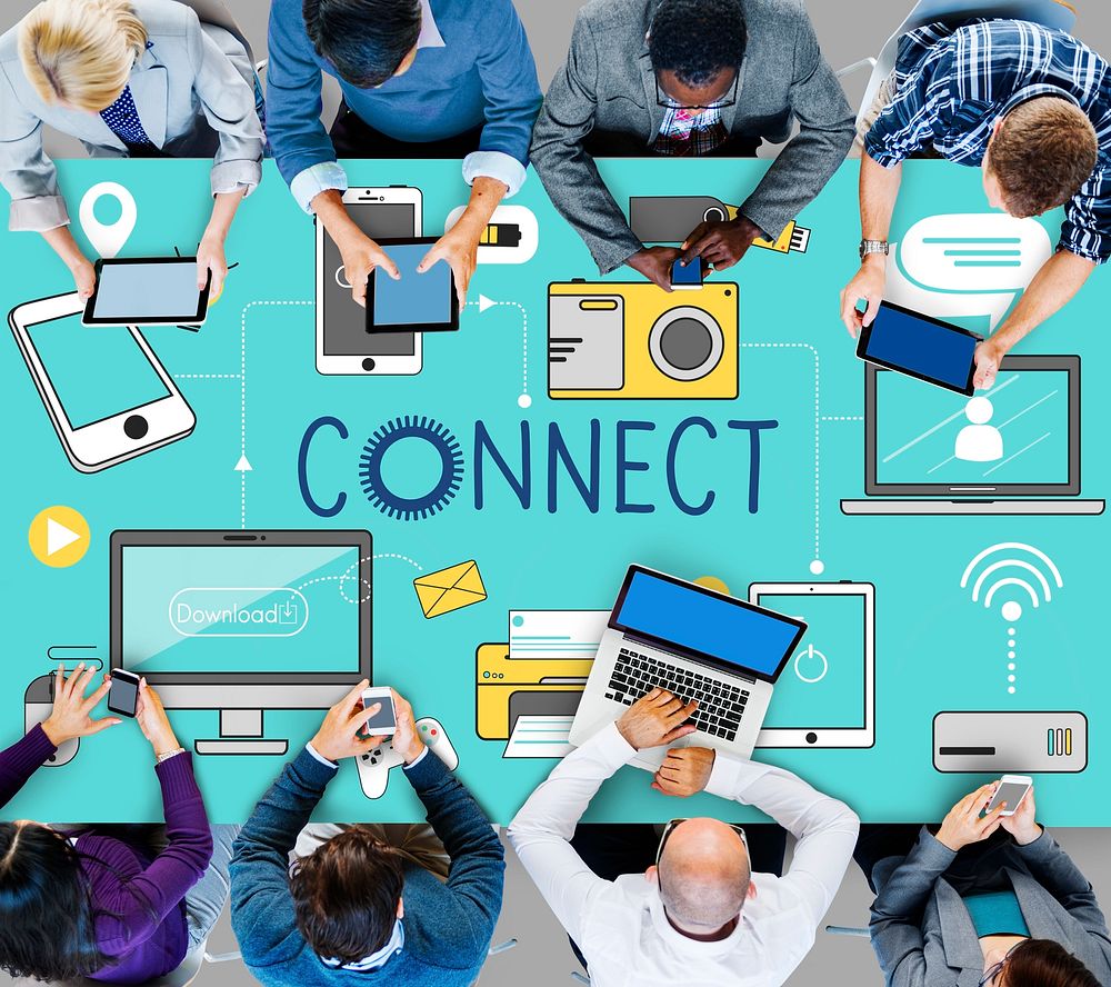 Connect Connection Devices Technology Communicztion Concept