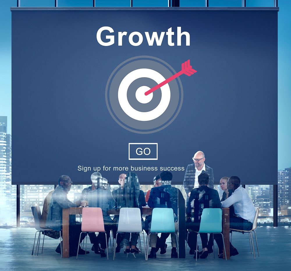 Growth Progress Development Icon Concept