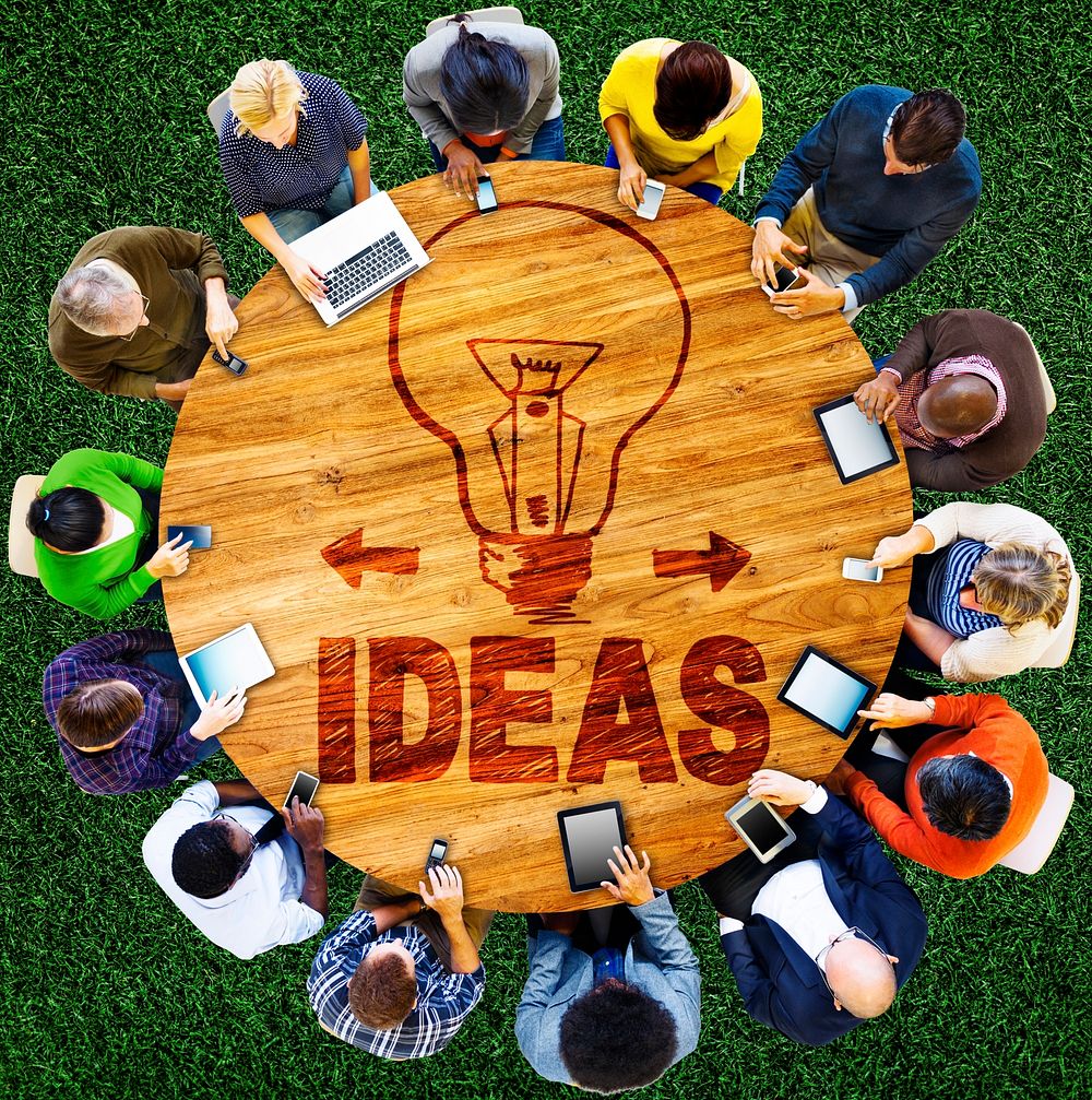 Ideas Inspiration Think Creative Research Concept