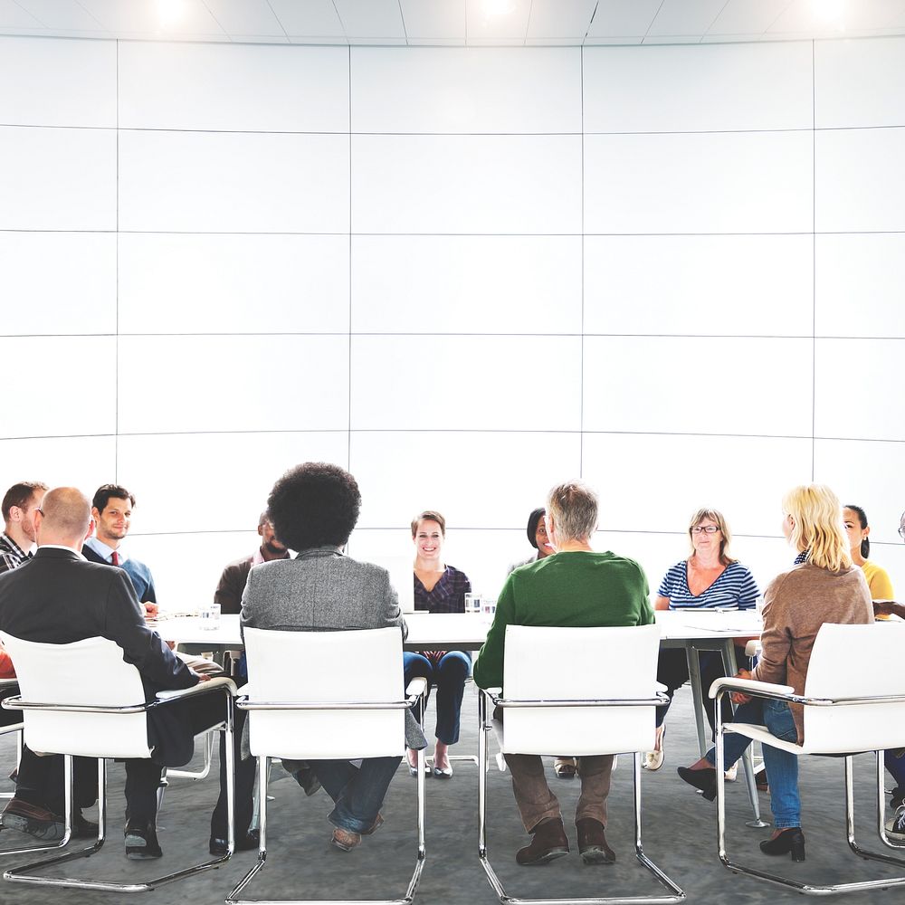 Business Team Partner Meeting Communication Concept
