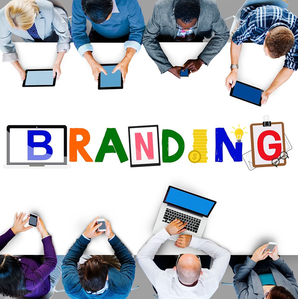 Brand Branding Project Goals Word Concept