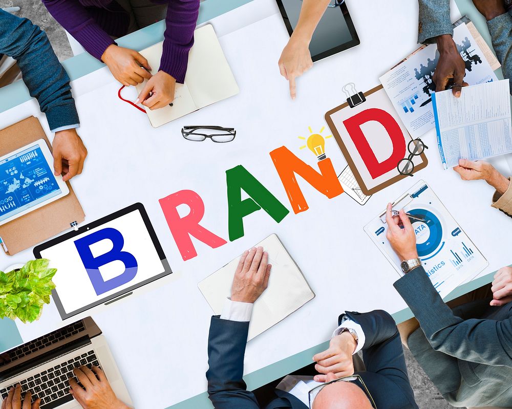 Brand Branding Project Goals Word Concept