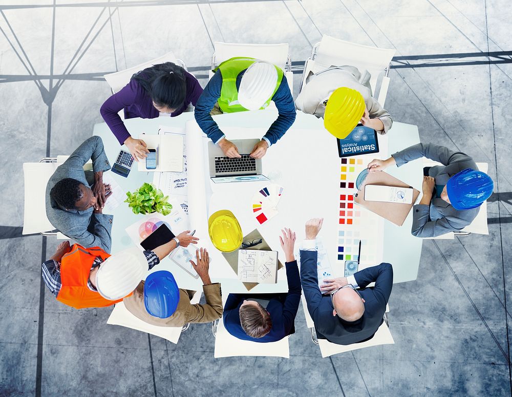 Brainstorming Planning Partnership Strategy Workstation Business Adminstratation Concept
